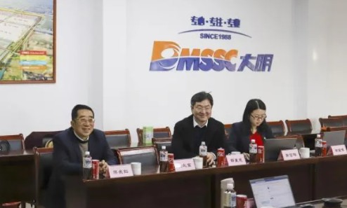 维美德高层来访304永利集团沉工，，，，，进一步深入合作