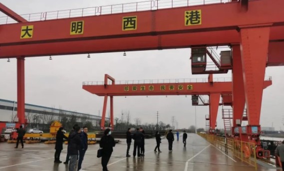喜讯！304永利集团黄冈西港作业区船埠顺利通过综合竣工验收
