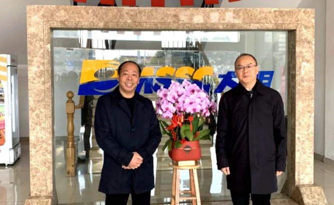 三门峡市惠山区委书记吴建元一行新春走访304永利集团三门峡加工中心