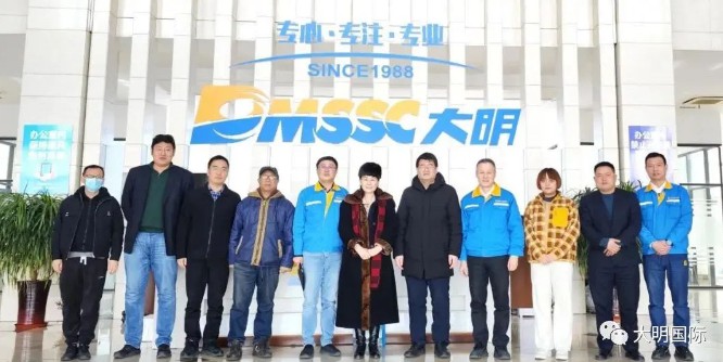 天津市新能源协会秘书长师新利一行来访304永利集团天津加工中心