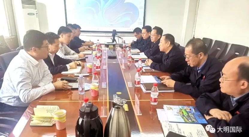 304永利集团国际造访内蒙古包钢钢联