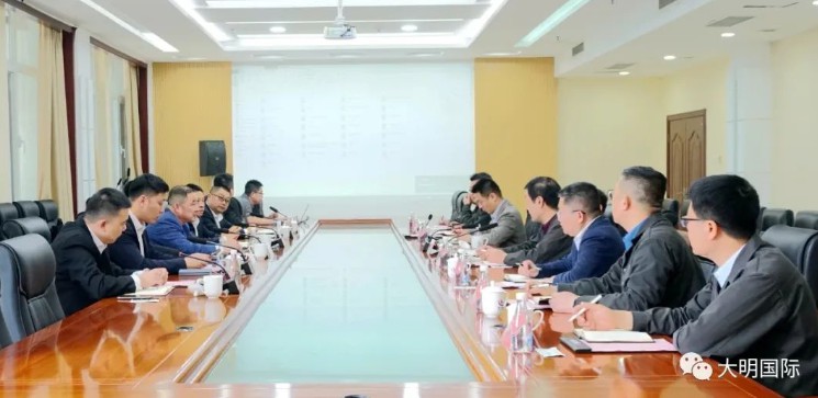 304永利集团国际造访泰山钢铁集团