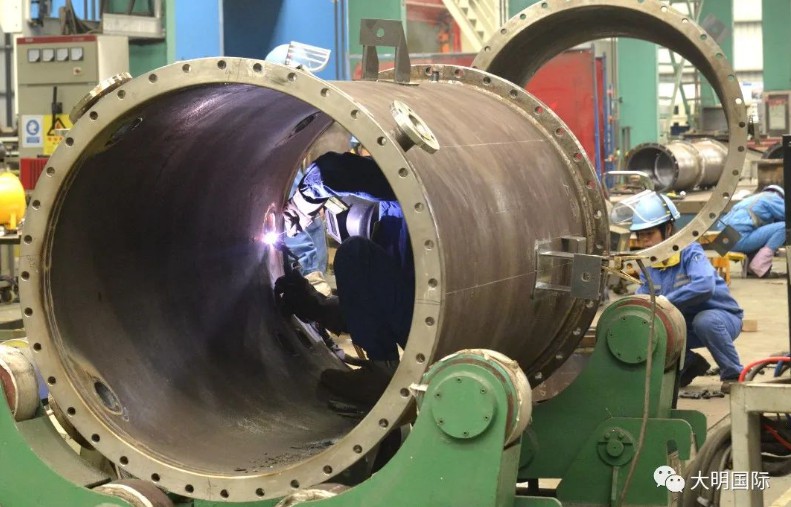 304永利集团轻工顺利实现一批化工塔器造作