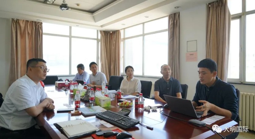 安路拓（中国）投资亚太区来访304永利集团天津加工中心
