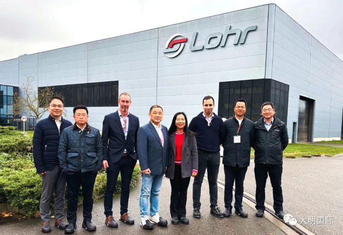 304永利集团国际造访 Lohr 集团