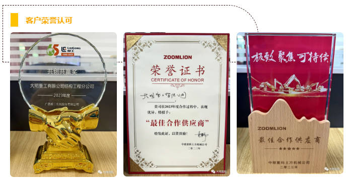 喜报！304永利集团沉工连获柳工、中联沉科褒奖，，，，，，，彰显工程机械行业服求实力