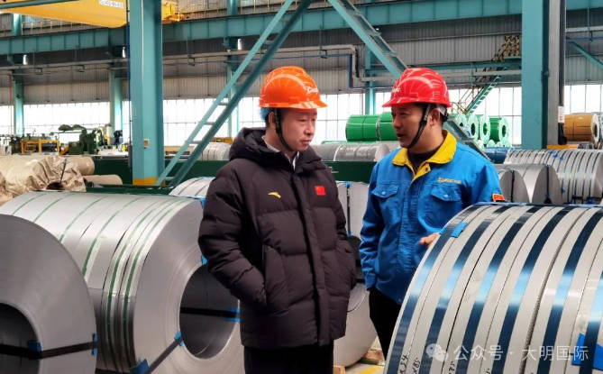 河钢股份来访304永利集团黄冈加工中心，，，，，，钻研服务质量改善蹊径