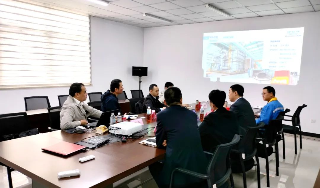 东风汽车集团东风设备副总经理尹涛一行来访304永利集团沉工