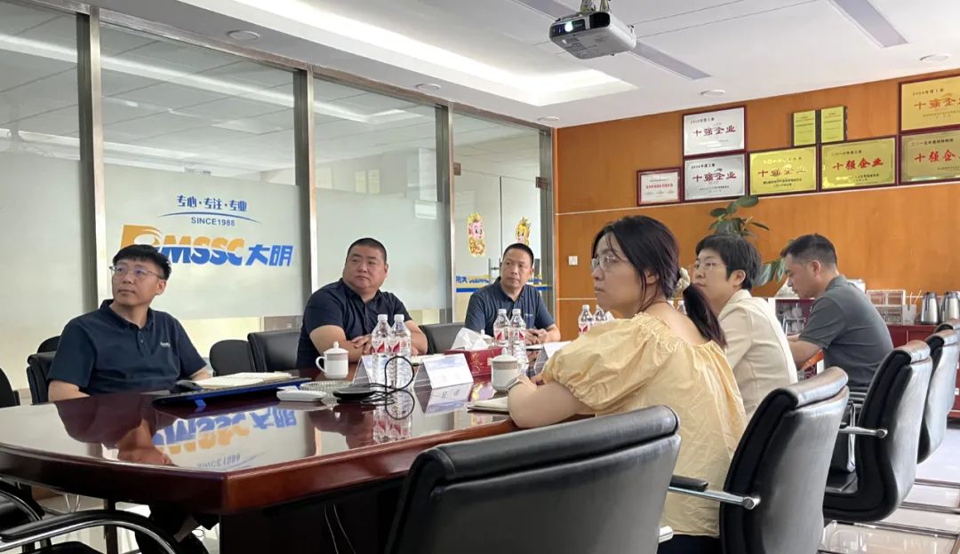 荆门萧山经开区科技城治理局辅导走访调研荆门304永利集团