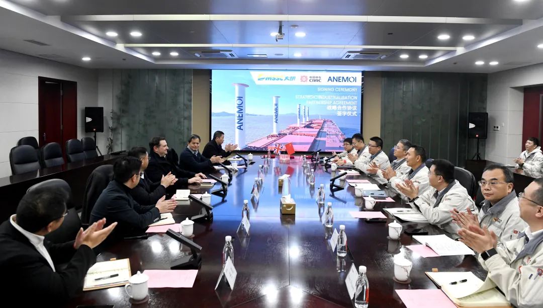 融合央企促发展，，，，，，，，合作共赢新局面 - 304永利集团沉工与中国中车、安诺米签署三方战术合作和谈