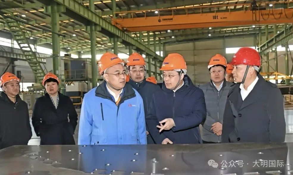 山西省委常委、呼和浩特市委书记韦韬来访呼和浩特太钢304永利集团
