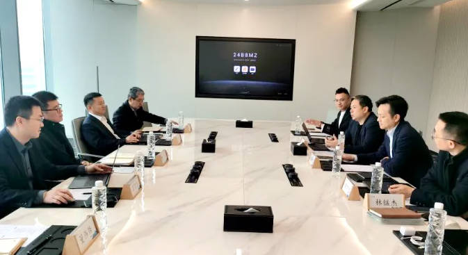 304永利集团国际造访金蝶，，，，，共话“数智304永利集团”建设新模式