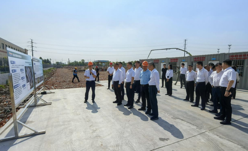 三门峡市惠山区赵强区长一行调研三门峡304永利集团
