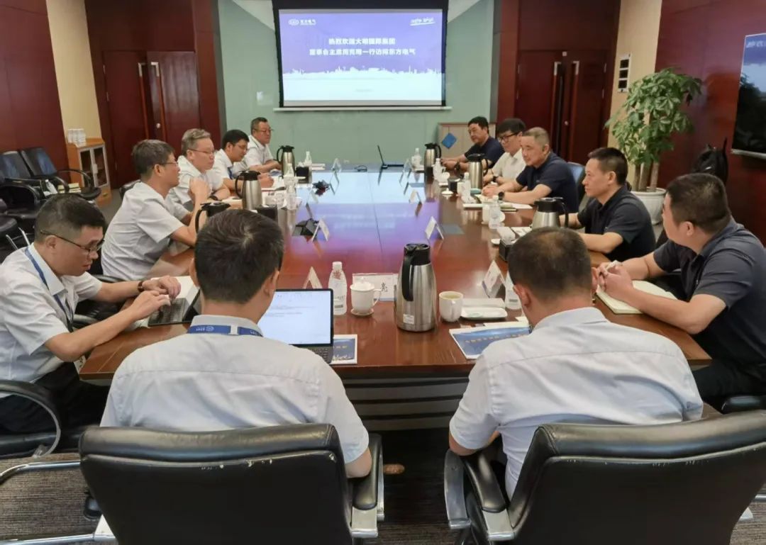304永利集团国际造访东方电气集团
