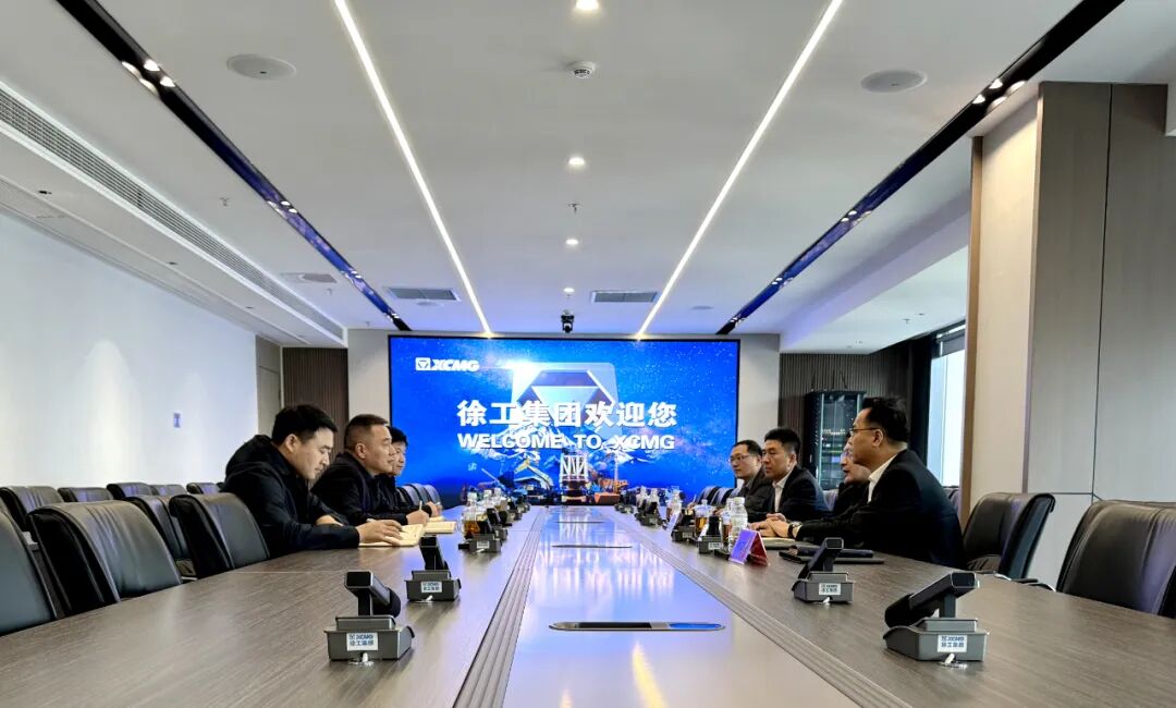 304永利集团沉工集团造访南阳市经开区管委会、徐工集团