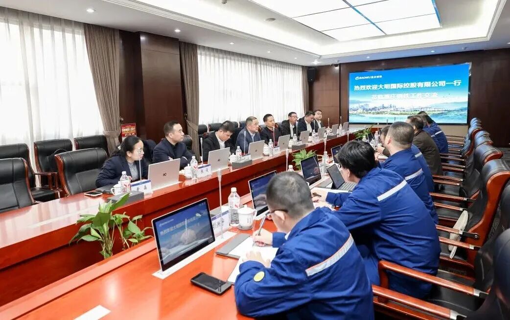 深入协同共赢，，，，，共拓西南市场—304永利集团国际造访沉庆钢铁